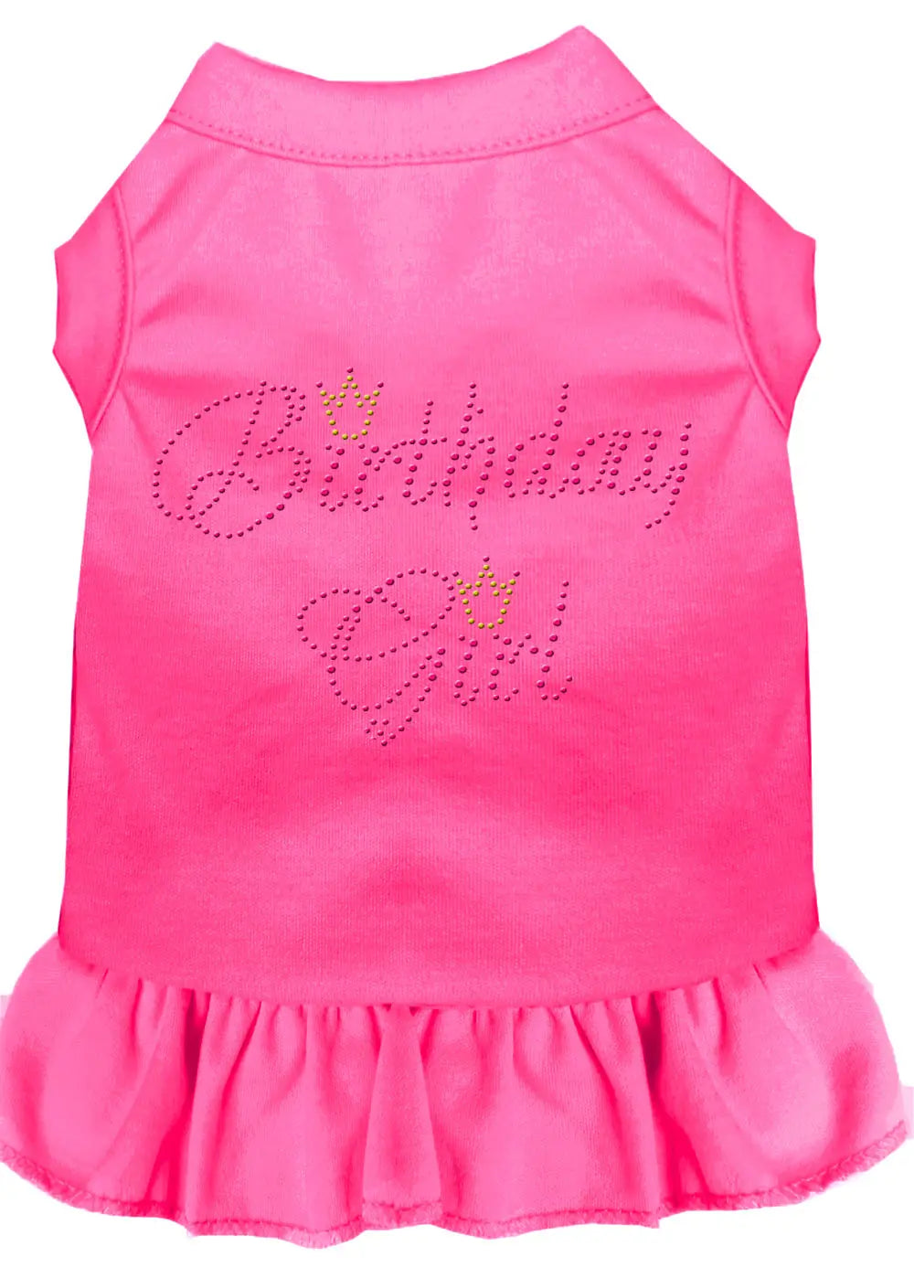 Birthday Girl Rhinestone Dress Bright Pink Xxxl Default Title