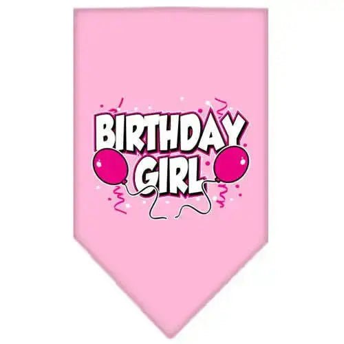 Birthday-Girl-Screen-Print-Bandana-Light-Pink-Small-GreatEagleInc-319217910