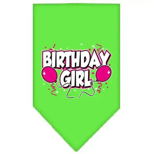 Birthday-Girl-Screen-Print-Bandana-Lime-Green-Large-GreatEagleInc-319219427