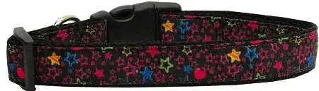 Black-Star-Nylon-Cat-Collar-GreatEagleInc-333868851