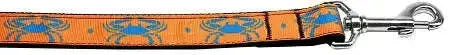 Blue-Crabs-Nylon-Dog-Leash-5-8-Inch-Wide-6ft-Long-GreatEagleInc-318925832