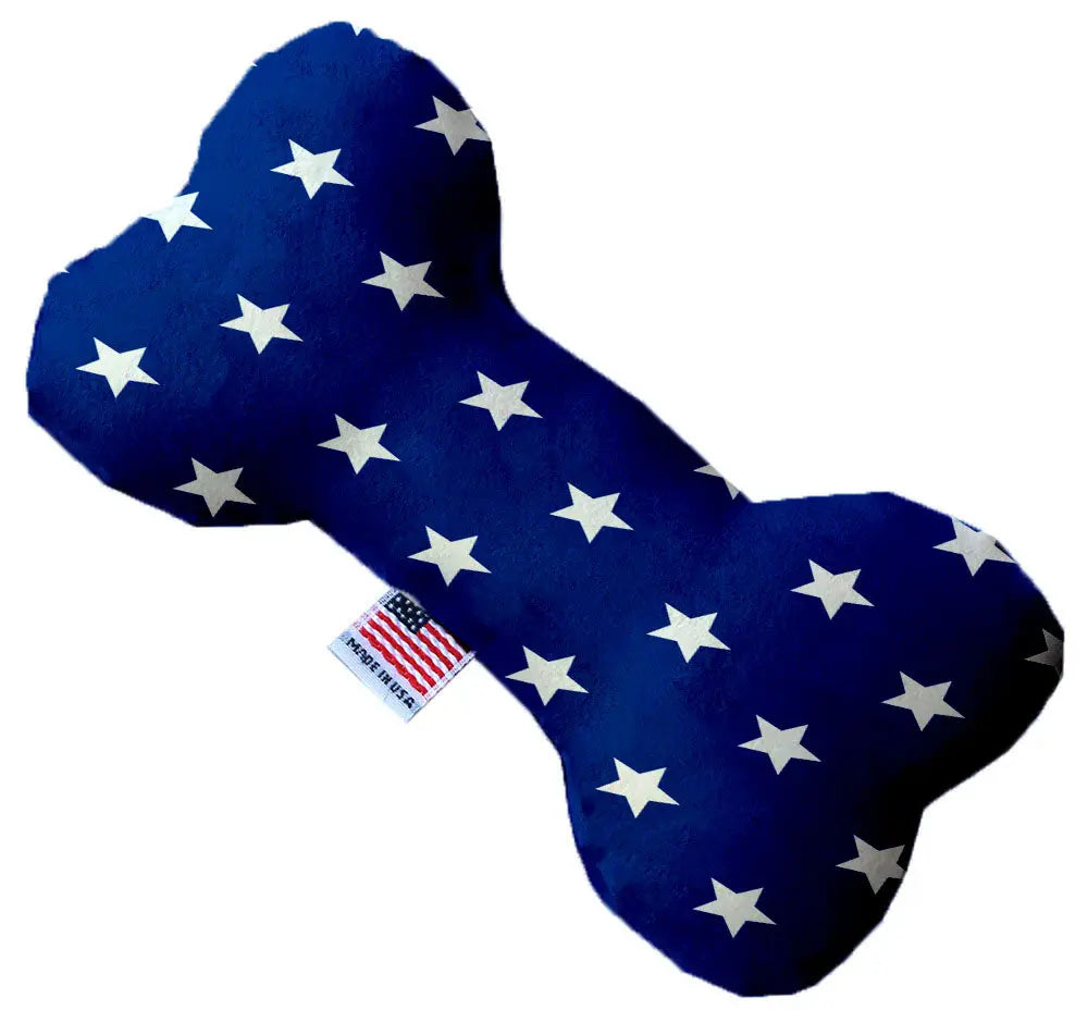 Blue Stars 8 Inch Bone Dog Toy Default Title