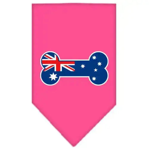 Bone-Flag-Australian-Screen-Print-Bandana-Bright-Pink-Large-GreatEagleInc-319366250
