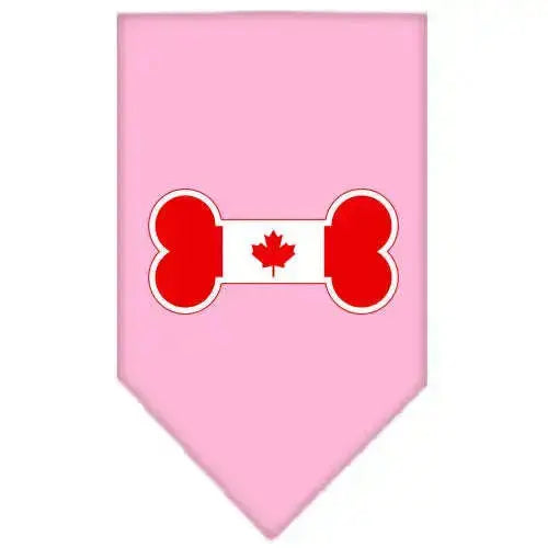 Bone-Flag-Canadian-Screen-Print-Bandana-Light-Pink-Small-GreatEagleInc-319213610
