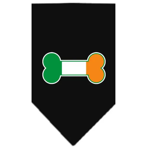 Bone Flag Ireland Screen Print Bandana Black Small Default Title