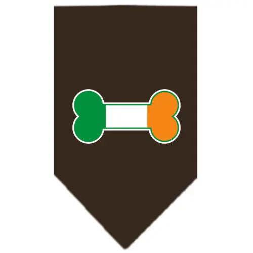 Bone Flag Ireland Screen Print Bandana Cocoa Small Default Title