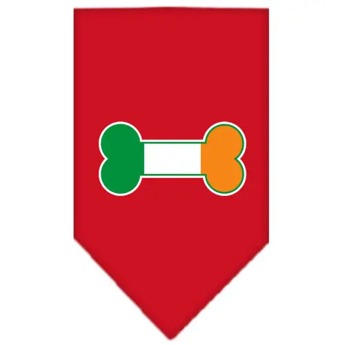 Bone Flag Ireland Screen Print Bandana Red Large Default Title