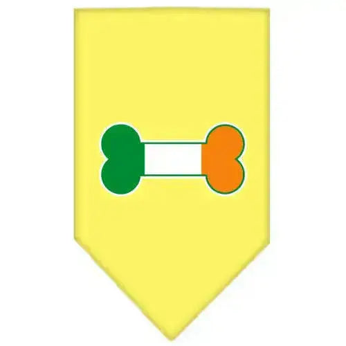Bone-Flag-Ireland-Screen-Print-Bandana-Yellow-Large-GreatEagleInc-319345164