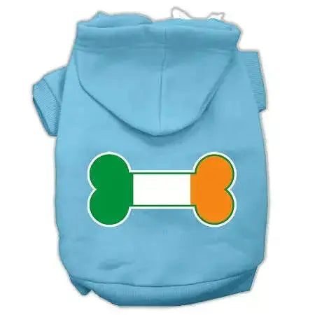 Bone-Flag-Ireland-Screen-Print-Pet-Hoodies-Baby-Blue-Size-Sm-GreatEagleInc-319770063