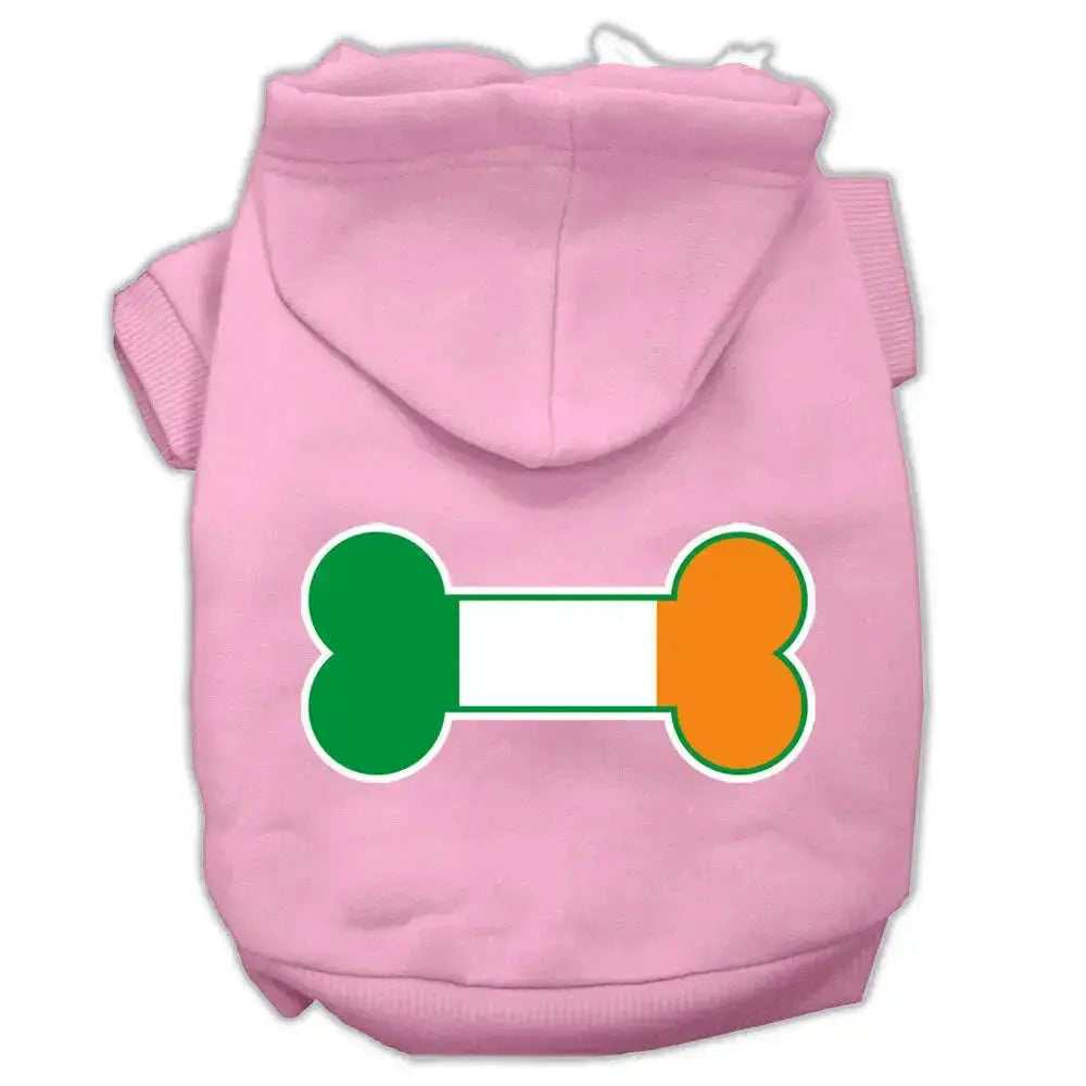 Bone-Flag-Ireland-Screen-Print-Pet-Hoodies-Light-Pink-Size-Lg-GreatEagleInc-319771382