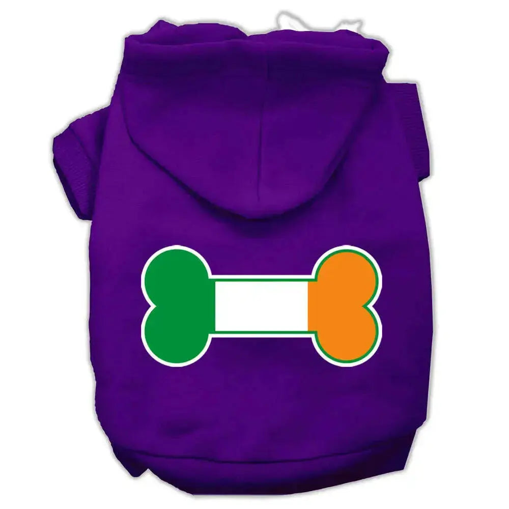 Bone-Flag-Ireland-Screen-Print-Pet-Hoodies-Purple-Size-Xl-GreatEagleInc-319682221
