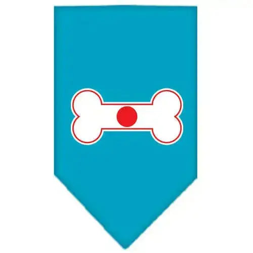 Bone-Flag-Japan-Screen-Print-Bandana-Turquoise-Small-GreatEagleInc-333822419