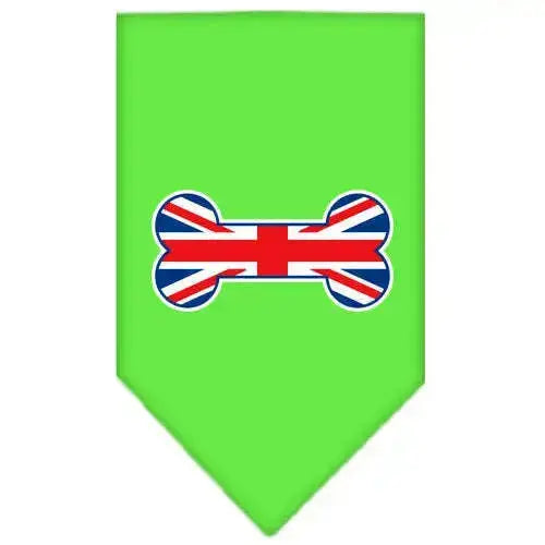 Bone-Flag-Uk-Screen-Print-Bandana-Lime-Green-Large-GreatEagleInc-333822291