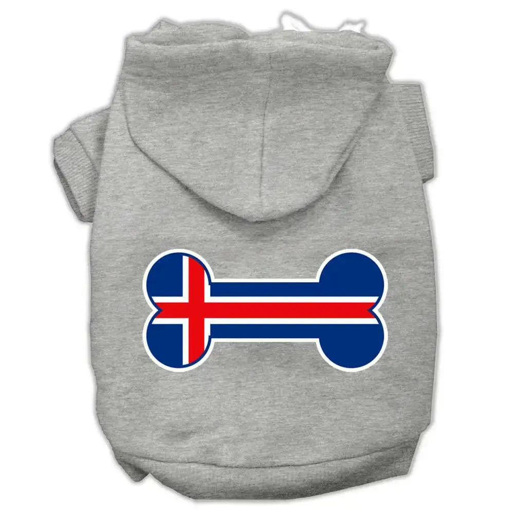 Bone-Shaped-Iceland-Flag-Screen-Print-Pet-Hoodies-Grey-Xxxl-GreatEagleInc-319430532