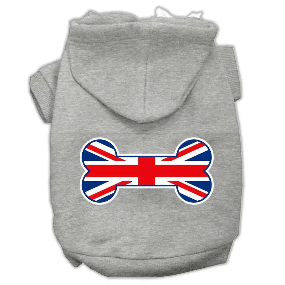 Bone-Shaped-United-Kingdom-_union-Jack_-Flag-Screen-Print-Pet-Hoodies-Grey-S-GreatEagleInc-319407342