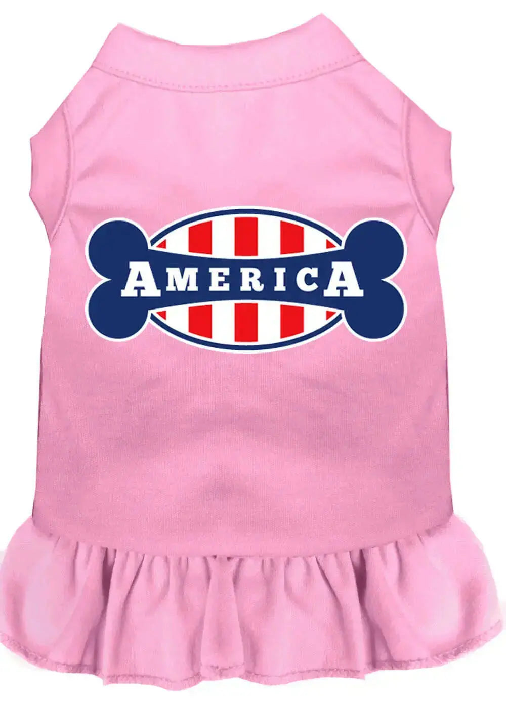 Bonely-In-America-Screen-Print-Dress-Light-Pink-Xxl-GreatEagleInc-333605777