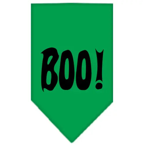 Boo! Screen Print Bandana Emerald Green Large Default Title