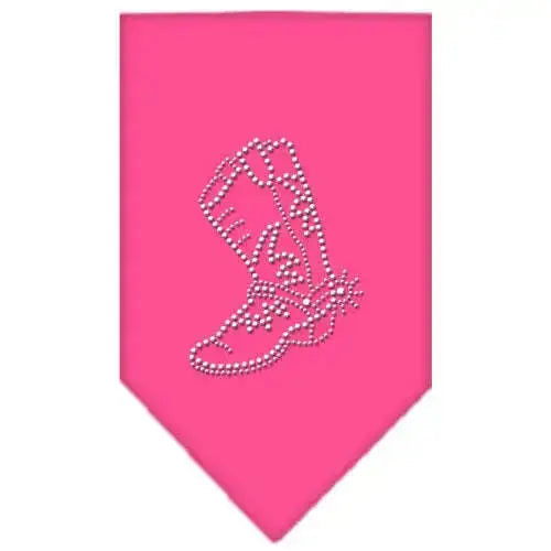 Boot-Rhinestone-Bandana-Bright-Pink-Small-GreatEagleInc-319069650