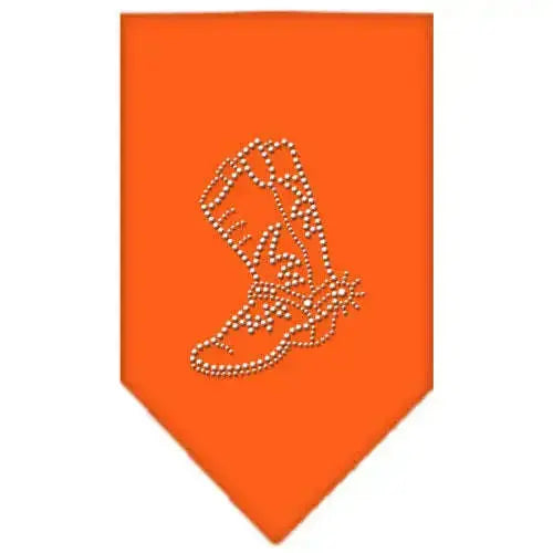 Boot-Rhinestone-Bandana-Orange-Small-GreatEagleInc-319069048