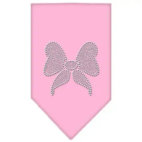 Bow-Rhinestone-Bandana-Light-Pink-Small-GreatEagleInc-319067118