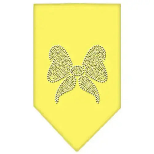 Bow-Rhinestone-Bandana-Yellow-Large-GreatEagleInc-319067368