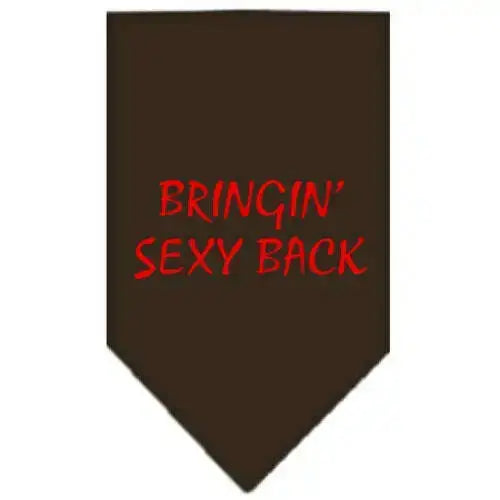 Bringin-Sexy-Back-Screen-Print-Bandana-Cocoa-Small-GreatEagleInc-333837224