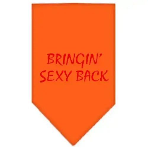 Bringin-Sexy-Back-Screen-Print-Bandana-Orange-Large-GreatEagleInc-333821487