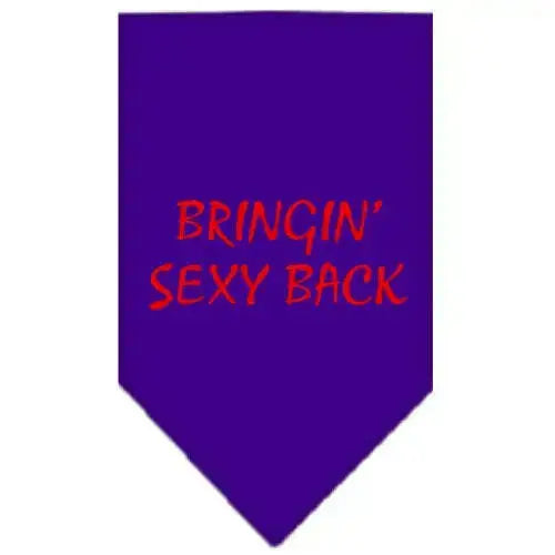 Bringin-Sexy-Back-Screen-Print-Bandana-Purple-Small-GreatEagleInc-318582171