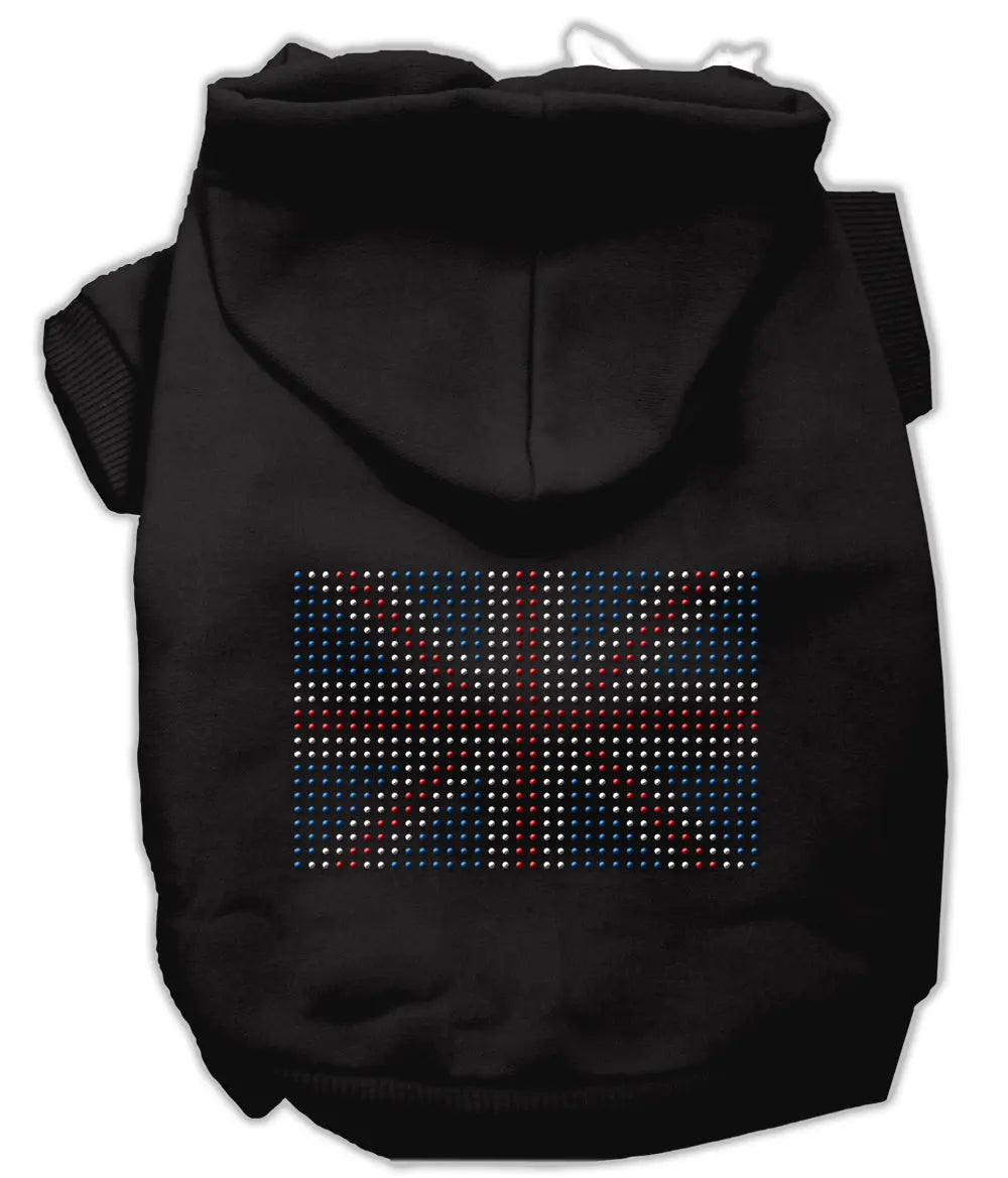 British Flag Hoodies Black Xs Default Title