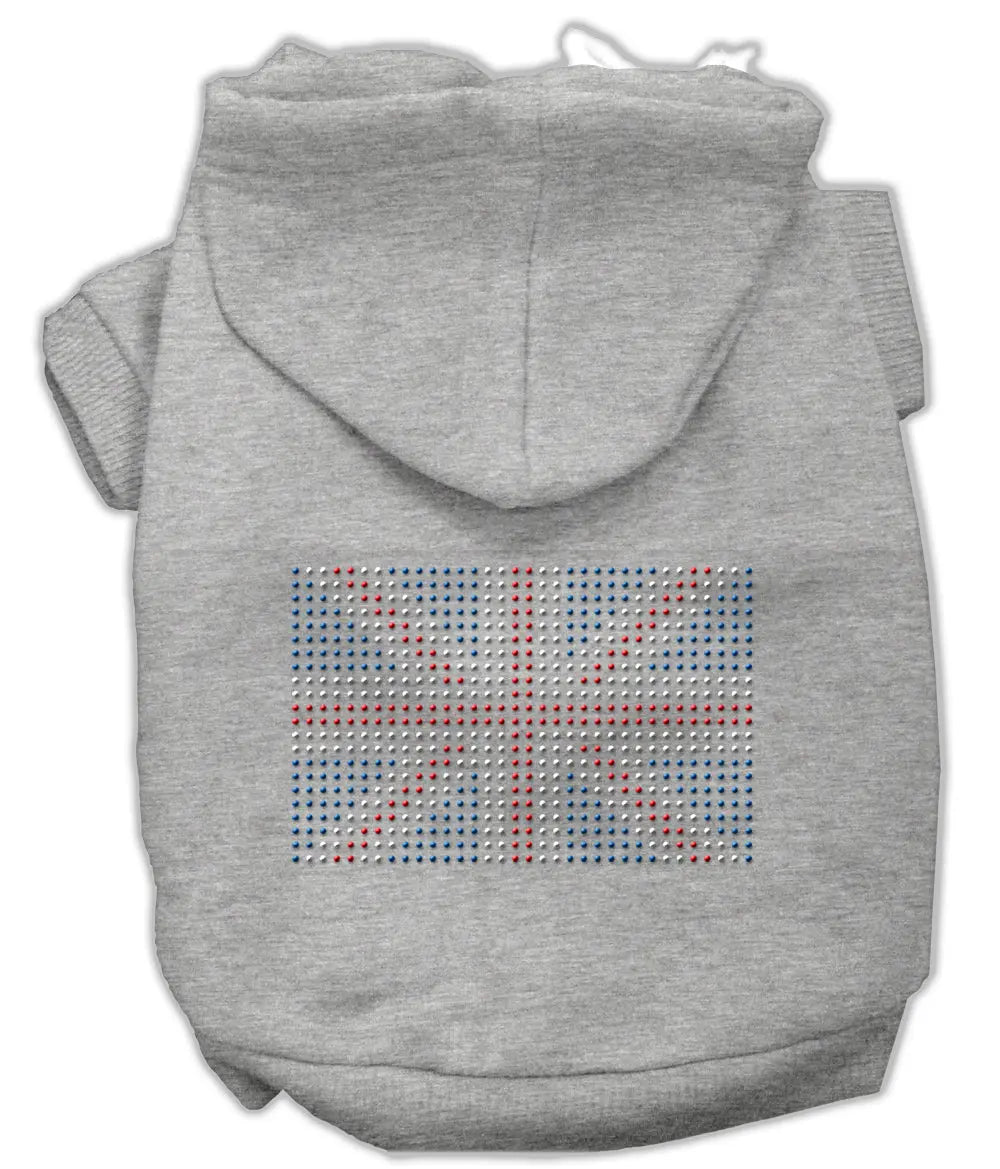 British Flag Hoodies Grey L Default Title