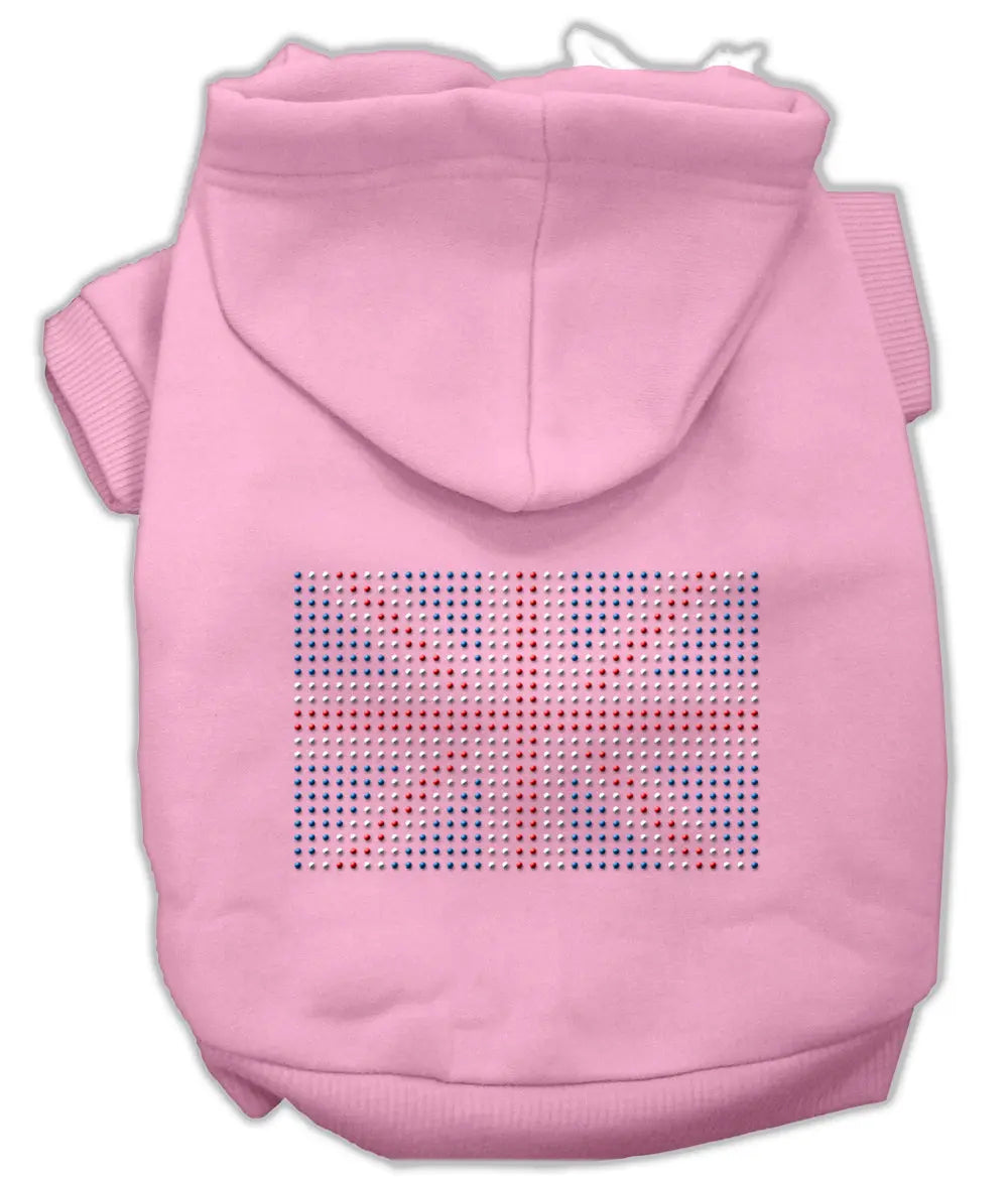 British Flag Hoodies Pink M Default Title