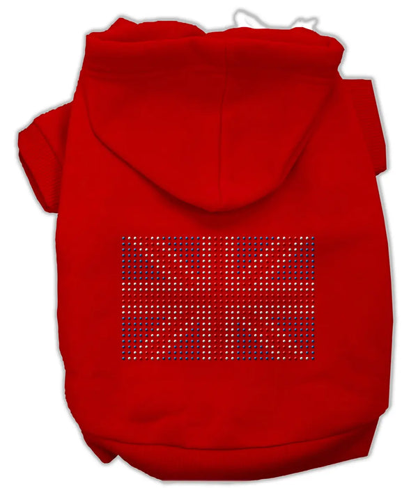 British Flag Hoodies Red Xxl Default Title