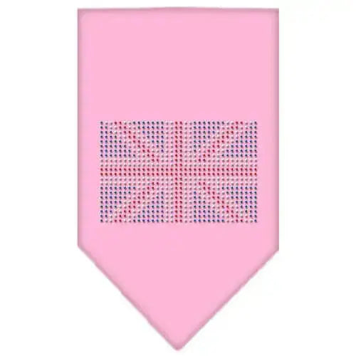 British-Flag-Rhinestone-Bandana-Light-Pink-Large-GreatEagleInc-319065769
