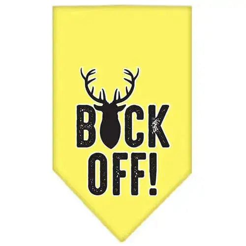 Buck-Off-Screen-Print-Bandana-Yellow-Large-GreatEagleInc-334289981