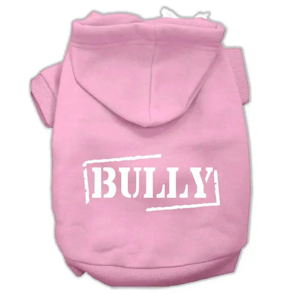 Bully-Screen-Printed-Pet-Hoodies-Light-Pink-Size-Xxxl-GreatEagleInc-333715731