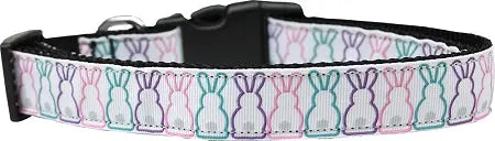 Bunny Tails Nylon Dog Collar Medium Narrow Default Title