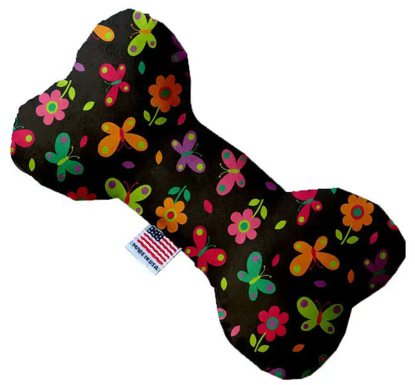 Butterflies-In-Brown-8-Inch-Bone-Dog-Toy-GreatEagleInc-333767417