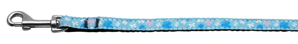 Butterfly Nylon Ribbon Collar Blue 3/8 Wide 4ft Lsh Default Title