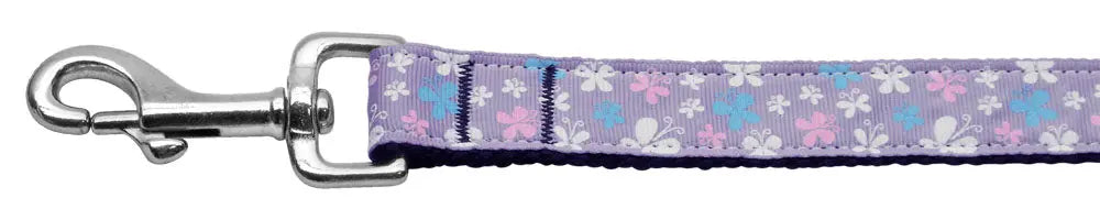 Butterfly Nylon Ribbon Collar Lavender 1 Wide 4ft Lsh Default Title