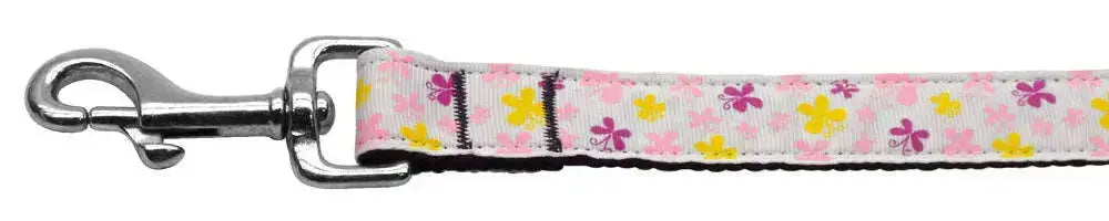 Butterfly-Nylon-Ribbon-Collar-White-1-Wide-4ft-Lsh-GreatEagleInc-333778117