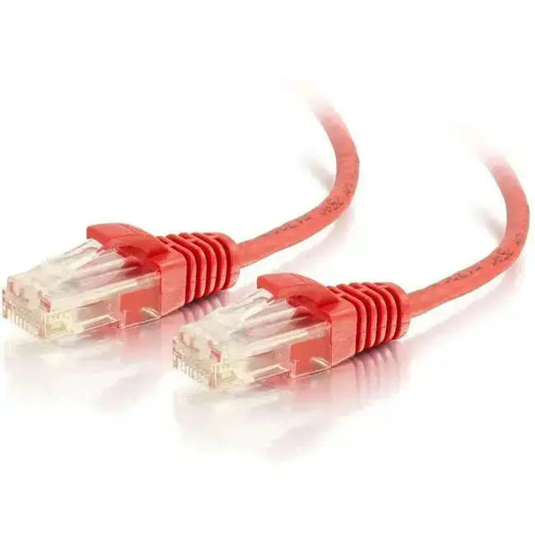 C2G-10ft-Cat6-Snagless-Unshielded-_UTP_-Slim-Ethernet-Network-Patch-Cable-Red-C2G-334408598