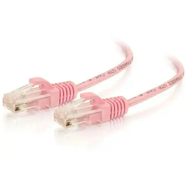 C2G-1ft-Cat6-Snagless-Unshielded-_UTP_-Slim-Ethernet-Network-Patch-Cable-Pink-C2G-335097539