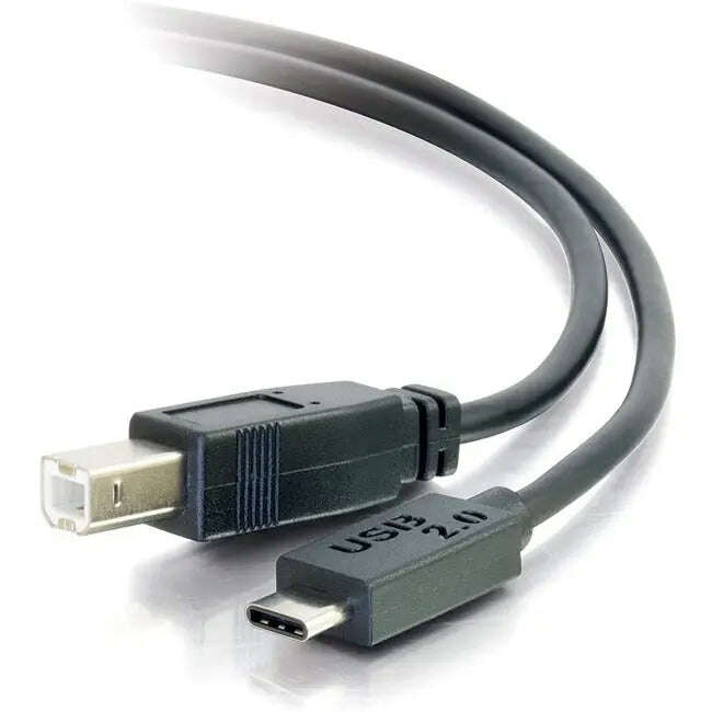 C2G-3ft-USB-2.0-USB-Type-C-to-USB-B-Cable-M-M-USB-C-Cable-Black-C2G-334863044