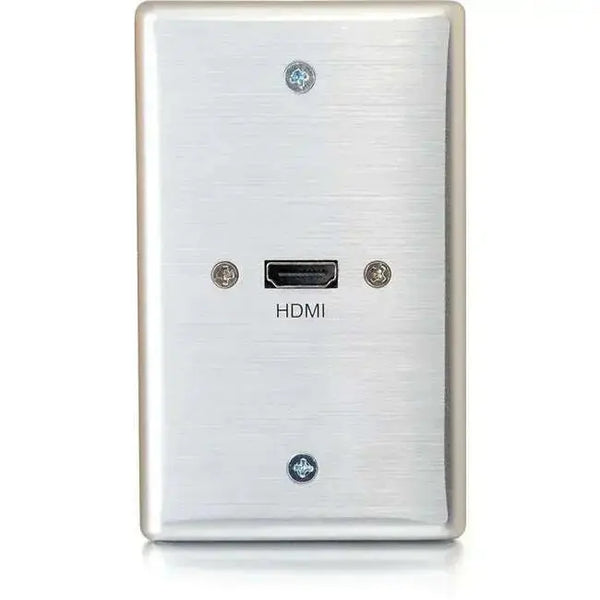 C2G-Single-Gang-Wall-Plate-with-HDMI-Pigtail-Aluminum-C2G-334442736