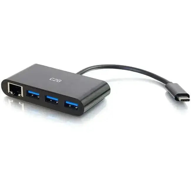 C2G-USB-C-Ethernet-and-3-Port-USB-A-Hub-Black-C2G-334369471