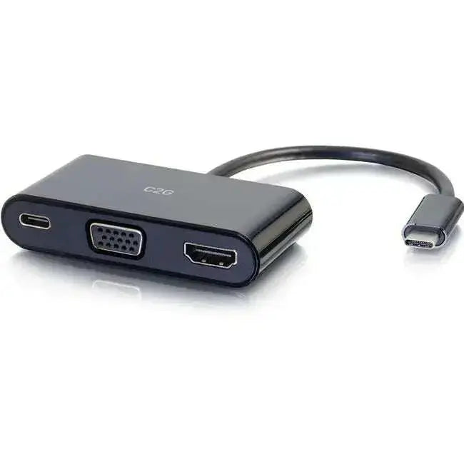 C2G-USB-C-to-HDMI-and-VGA-Adapter-Converter-with-Power-Delivery-Black-C2G-334499282