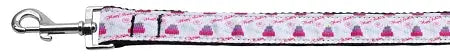 Cakes And Wishes Nylon Dog Leash 5/8 Inch Wide 6ft Long Default Title