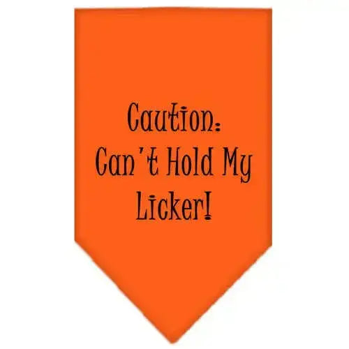 Can_t-Hold-My-Licker-Screen-Print-Bandana-Orange-Large-GreatEagleInc-333819769