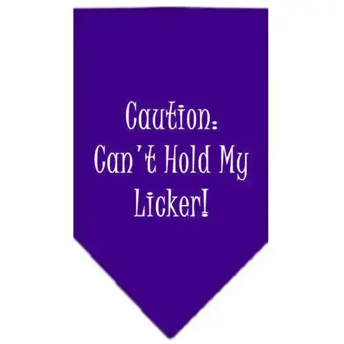 Can_t-Hold-My-Licker-Screen-Print-Bandana-Purple-Small-GreatEagleInc-333819453