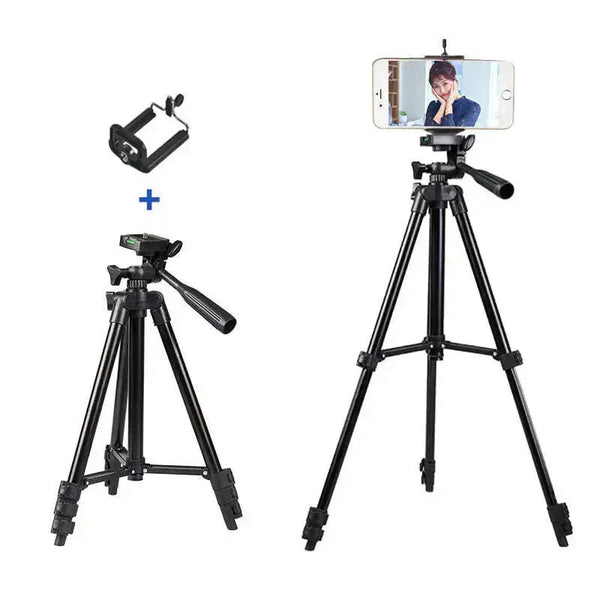 Cell-Phone-Camera-Travel-Tripod-Stand-Holder-Lightweight-Portable-Desktop-Portable-Pouch-Standard-Screw-for-iPhone-Android-Phone-GreatEagleInc-334088040